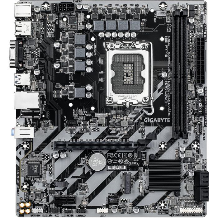 Gigabyte H810M S2H LGA1851 MB Intel H810 DDR5 M.2 SATA III Gigabit Ethernet micro ATX 1