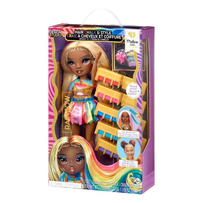 Muñeca Rainbow High Hair Play Fashion - Meline 526797 Mga 1