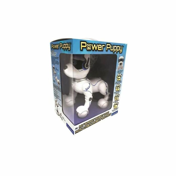 Lexibook Power Puppy - Mi perro robot inteligente, programable y táctil con control remoto, enseña números, baila y canta 1