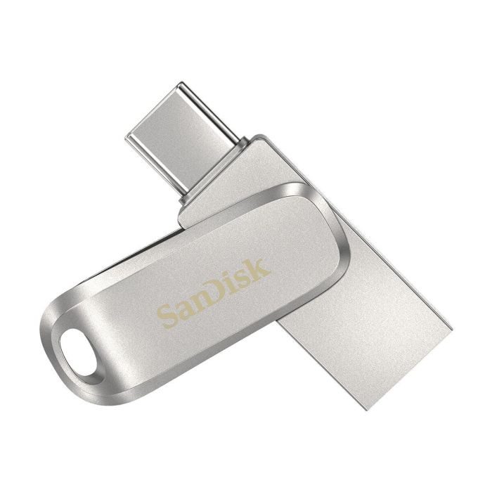 Memoria USB SanDisk SDDDC4-1T00-G46 Plateado Acero 1 TB 3