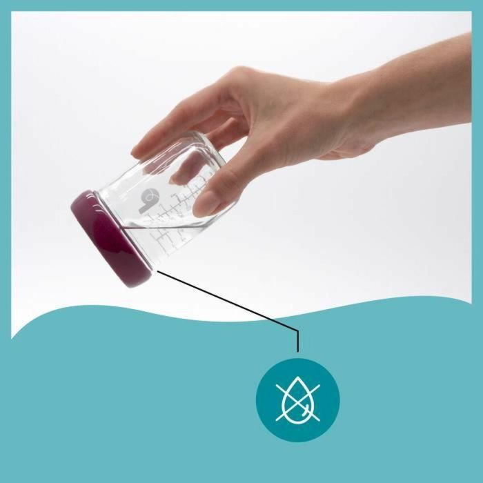 Babymoov Babybols Frascos de Vidrio Herméticos - 8 Unidades (4x120ml + 4x240ml) - Apto Microondas, Lavavajillas, Congelador - Incluye Recetas 1 Babymoov Babybols Frascos de Vidrio Herméticos - 8 Unidades (4x120ml + 4x240ml) - Apto Microondas, Lavavajillas, Congelador - Incluye Recetas 1