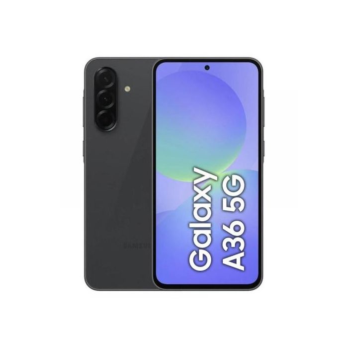 Samsung Galaxy A36 5G Smartphone 256GB, 8GB RAM, Pantalla AMOLED 6.7", Cámara 50MP, Android 14, Negro