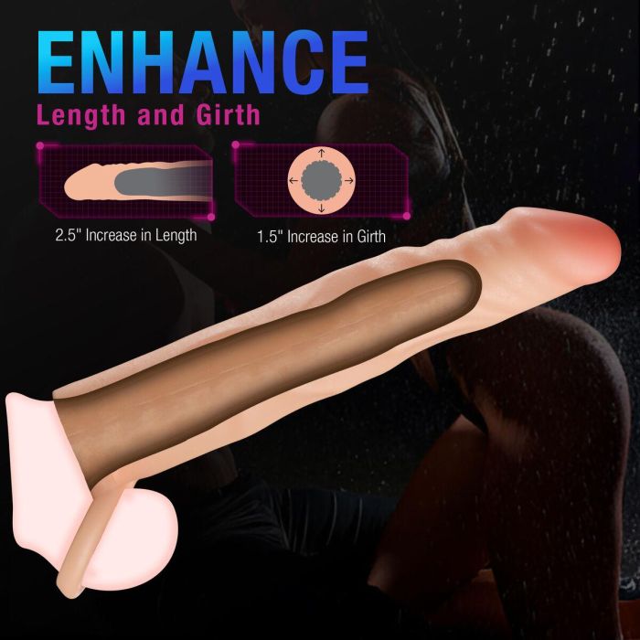 Funda para pene Blush Performance Plus Carne 4 Funda para pene Blush Performance Plus Carne 4