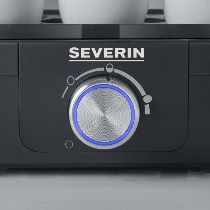 SEVERIN EK3166 Cocedor de huevos de 1 a 6 huevos - 420 W - Negro 4