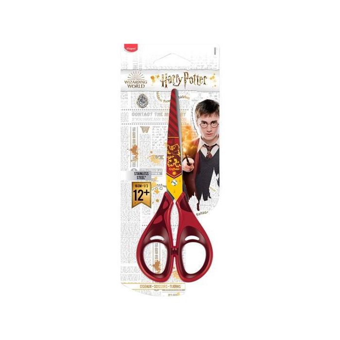 Maped Tijeras Harry Potter 16 cm Simétricas Rojo-Granate Blister