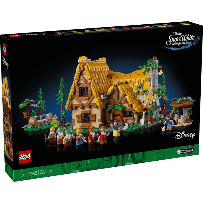 LEGO 43242 Disney La Cabaña de Blancanieves y los Siete Enanitos Set de Construcción 5 LEGO 43242 Disney La Cabaña de Blancanieves y los Siete Enanitos Set de Construcción 5