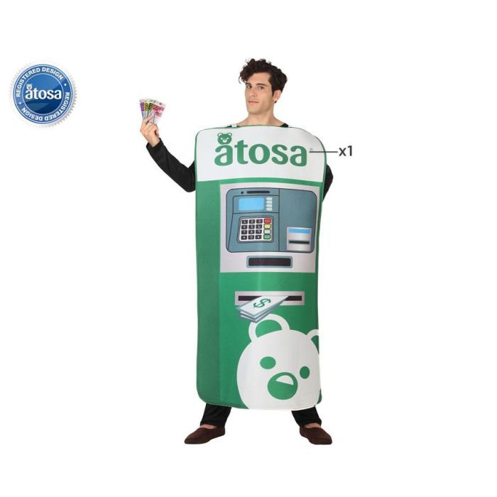 Disfraz Cajero para Hombre Adulto, Tema Broma, Incluye Peto - Verde 0 Disfraz Cajero para Hombre Adulto, Tema Broma, Incluye Peto - Verde 0