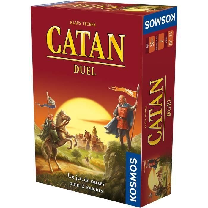 Asmodee Catan Duel Juego de Mesa para 2 Jugadores, Estrategia y Suerte con Dados Aleatorios, Recursos y Cartas. A partir de 10 años. 1