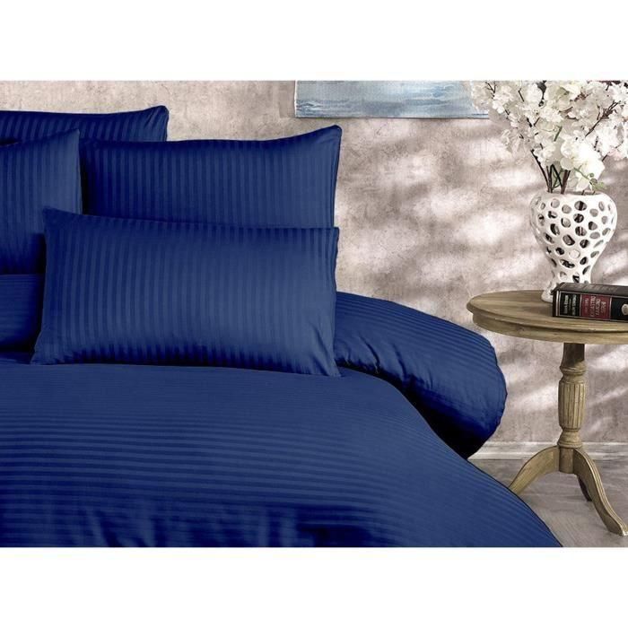 Juego de Cama ASI8683743939268 - Funda Nórdica 220x240 cm + 2 Fundas Almohada 60x60 cm - Poliéster/Algodón - Azul 3