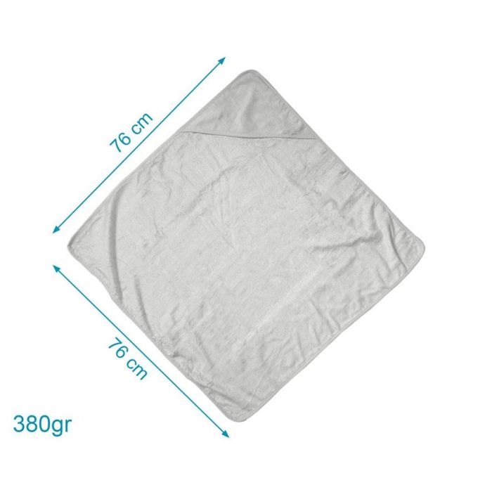 KioKids Toalla de Baño Bebé 100% Bambú Gris con Capucha 76x76 cm. Suave, Absorbente, Termo Climática, Certificado Oekotex +0 Meses 3 KioKids Toalla de Baño Bebé 100% Bambú Gris con Capucha 76x76 cm. Suave, Absorbente, Termo Climática, Certificado Oekotex +0 Meses 3