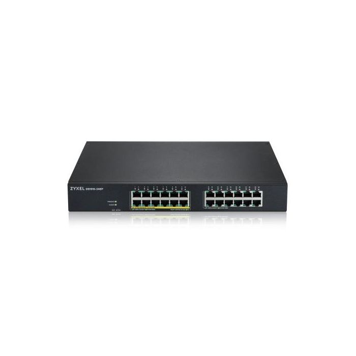 Zyzel Zyxel Gs1915-24Ep, 24-Port Gbe, 12 Port Poe, 130 Watt 802.3At, Rackmount y Desktop, sin Ventilador, Smart Hybrid Mode Switch, Standalone O Nebulaflex Cloud (GS1915-24EP-EU0101F) 1 Zyzel Zyxel Gs1915-24Ep, 24-Port Gbe, 12 Port Poe, 130 Watt 802.3At, Rackmount y Desktop, sin Ventilador, Smart Hybrid Mode Switch, Standalone O Nebulaflex Cloud (GS1915-24EP-EU0101F) 1