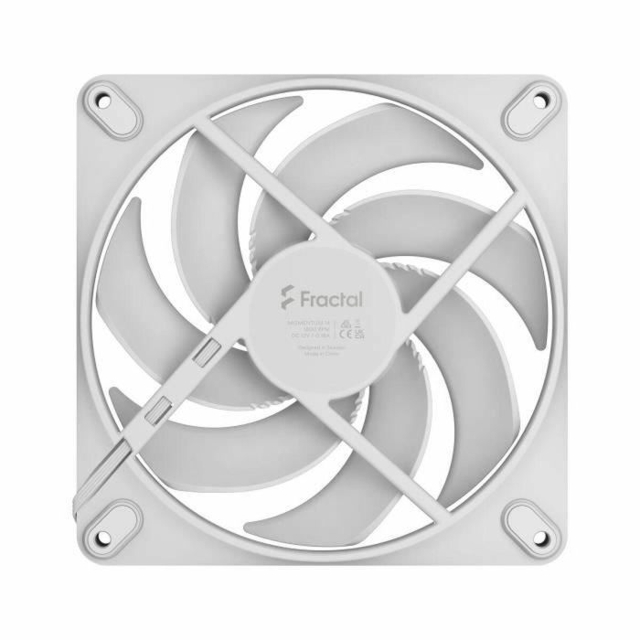Fractal Design Ventilador de Caja Momentum 14 White FD-F-MO1-1402 - Alto Rendimiento, 140mm, 31.9dB Fractal Design Ventilador de Caja Momentum 14 White FD-F-MO1-1402 - Alto Rendimiento, 140mm, 31.9dB