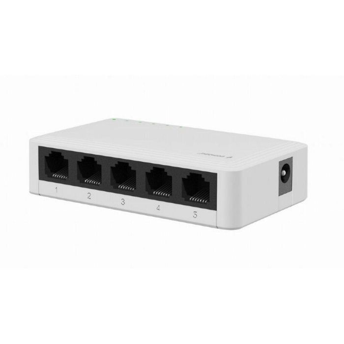 GEMBIRD NSW-G5-01 Switch No Administrado Gigabit Ethernet 5 Puertos RJ-45 (10/100/1000) Blanco