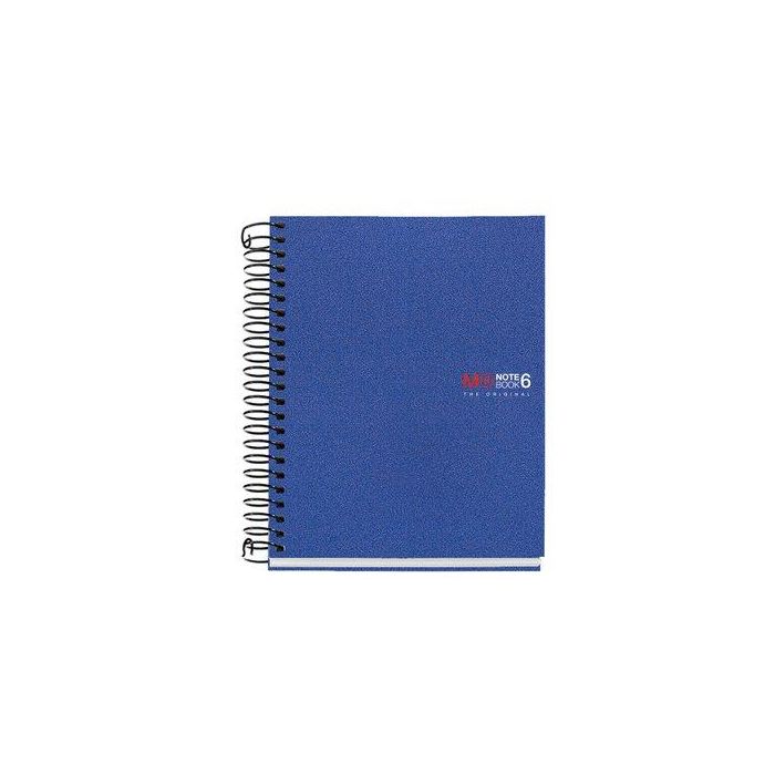 Bloc Miquelrius The Original Notebook 6 Micro.Tapa Pp A6 150H 70G Cuadric.5X5 Azul (Set de 5)