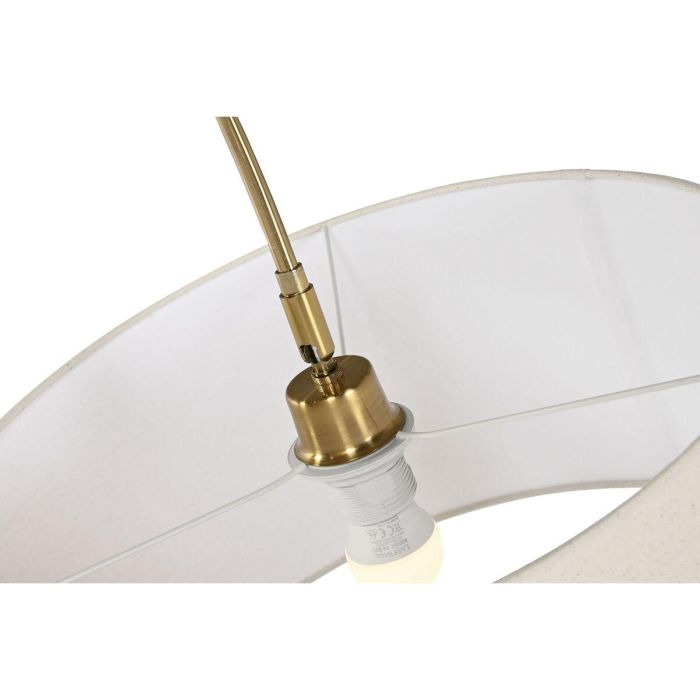 Lampara Pie Moderno DKD Home Decor Dorado Blanco 40 x 193 x 126 cm 4 Lampara Pie Moderno DKD Home Decor Dorado Blanco 40 x 193 x 126 cm 4