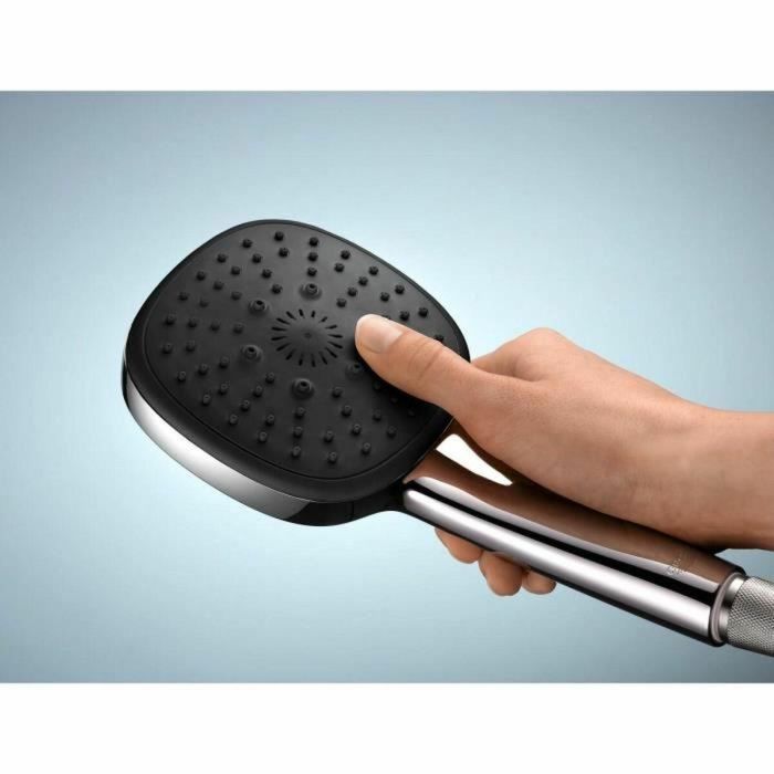 Rociador de ducha - GROHE Vitalio Comfort 110 26925001 - 2 chorros (Lluvia/Estimulante) - Fácil selección - Ahorro de agua - Cromo 1