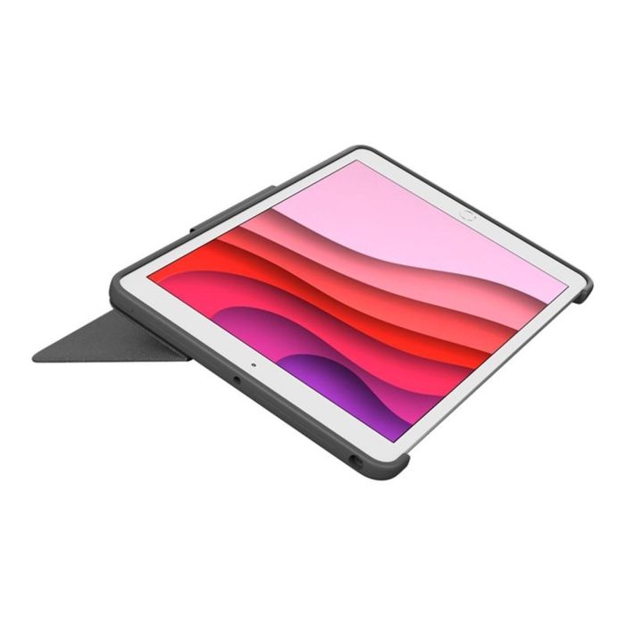 Logitech Funda Combo Touch con Teclado para iPad, Protección Trasera y Frontal, Panel Táctil, QWERTY Español, Compatible con iPad 10.2", 10.5", 10.9", iPad Air 3ª Gen 3 Logitech Funda Combo Touch con Teclado para iPad, Protección Trasera y Frontal, Panel Táctil, QWERTY Español, Compatible con iPad 10.2", 10.5", 10.9", iPad Air 3ª Gen 3