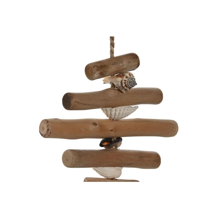 Decoracion Colgante Mediterraneo DKD Home Decor Blanco Natural 5 x 62 x 15 cm (6 Unidades) 3 Decoracion Colgante Mediterraneo DKD Home Decor Blanco Natural 5 x 62 x 15 cm (6 Unidades) 3