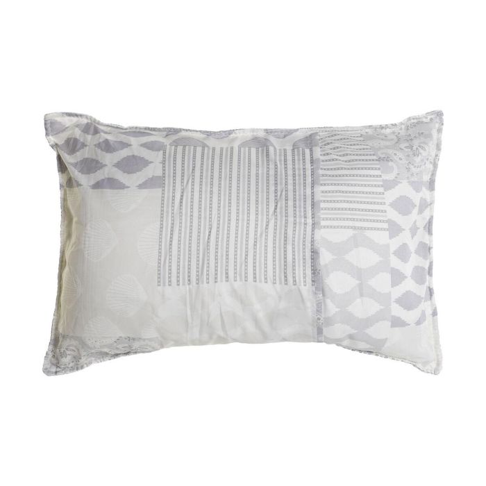 Cojin Cottage DKD Home Decor Beige Gris 10 x 40 x 60 cm 1