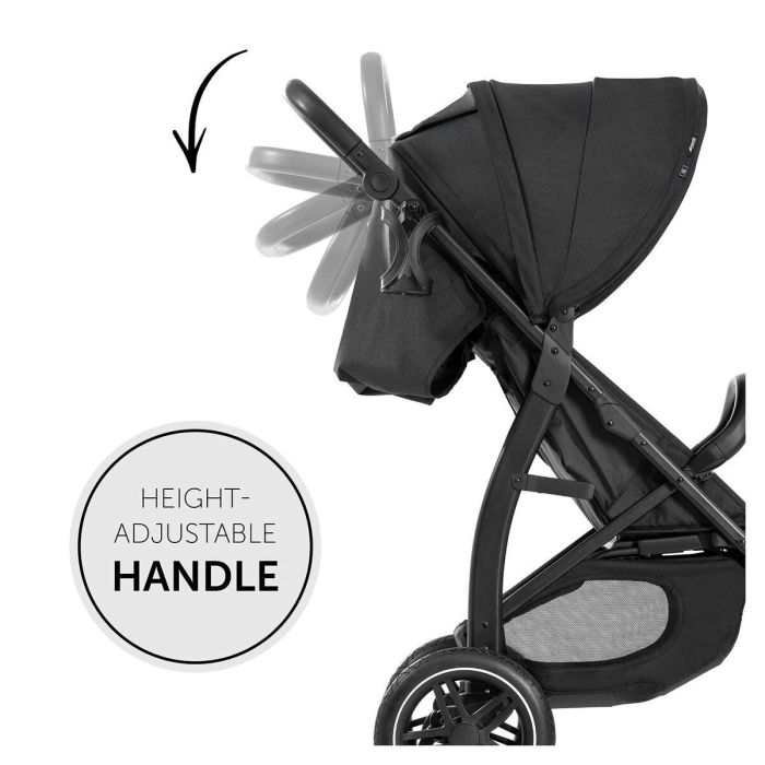 Carro de Paseo para Bebé Hauck Negro 8