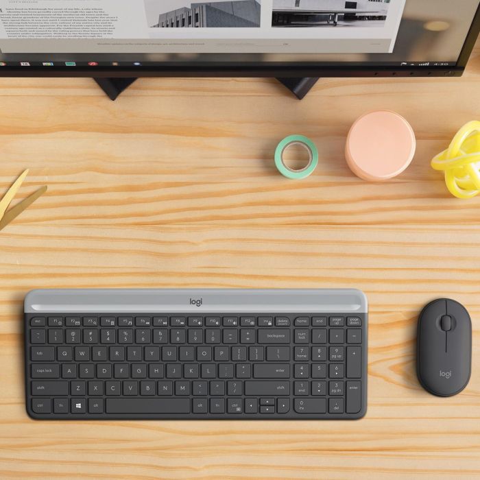 SLIM WRLS KEYBOARD MOUSE COMBO 16