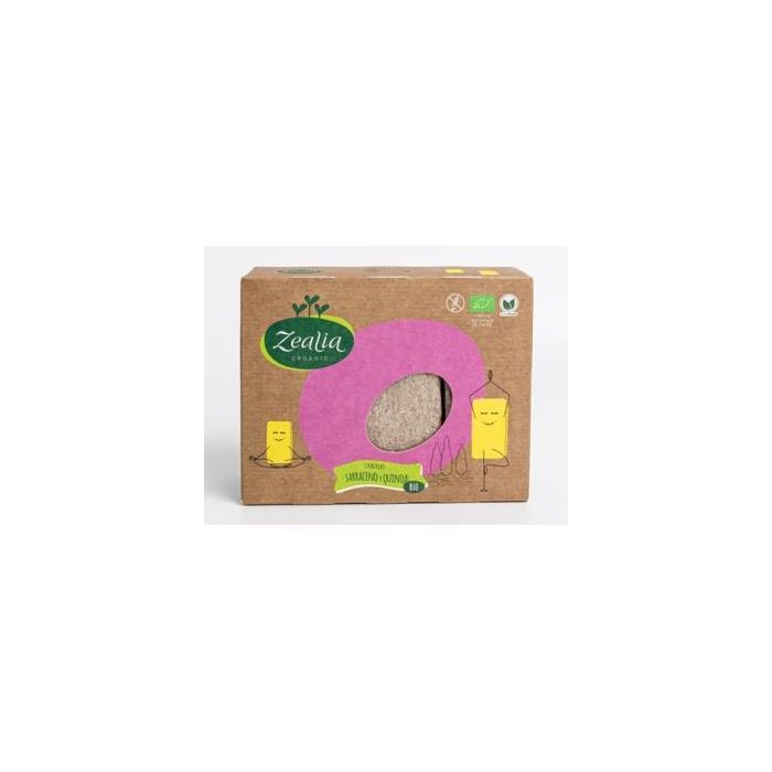 Crackers De Sarraceno Y Quinoa 120Gr. Bio Sg Vegan