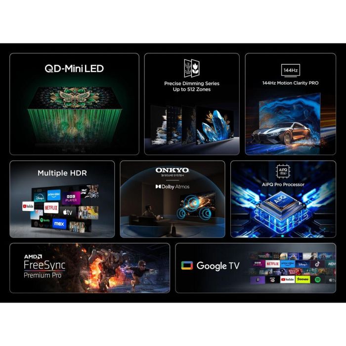 Smart TV TCL 75C6K 4K Ultra HD 75" QLED 11 Smart TV TCL 75C6K 4K Ultra HD 75" QLED 11