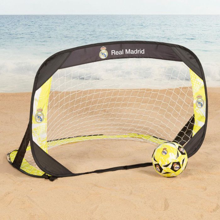 Portería de Fútbol Real Madrid C.F. 120 x 80 x 80 cm (2 Unidades) 1