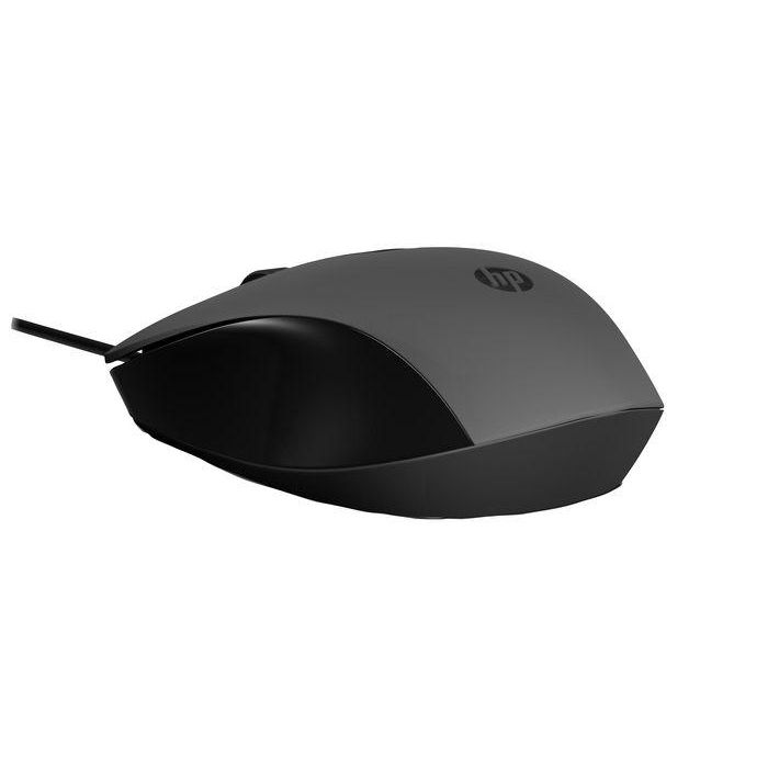 HP Ratón con Cable 150, Preciso y Cómodo para Productividad Diaria