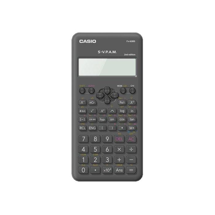 Calculadora Cientifica Casio 10+2 Digitos Fx-82 Ms-2 (2 Líneas)