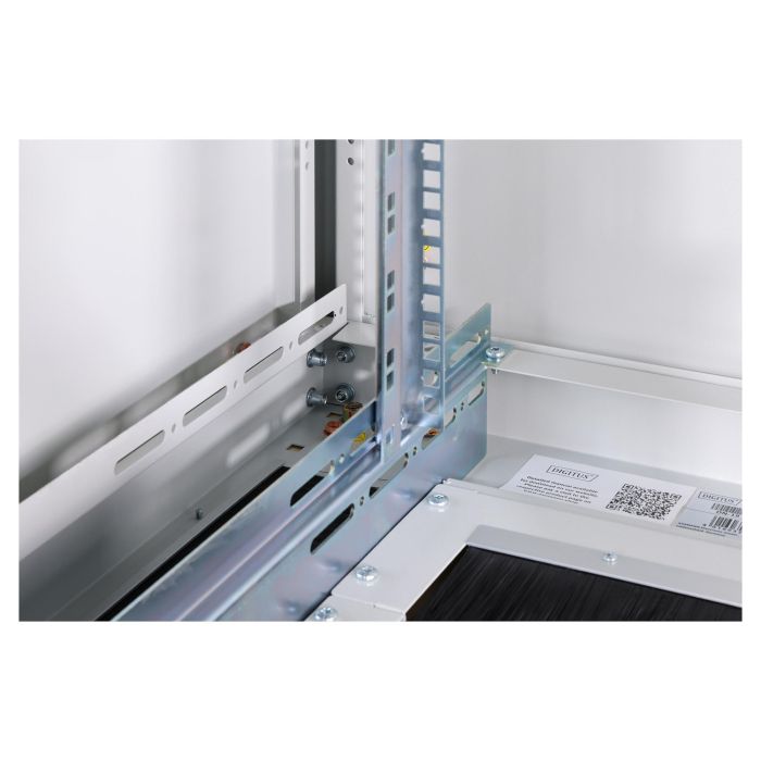 Digitus Unique 22HE - Armario de Red o Rack 22U (1164x800x800 mm) - Gris - IP20 - Capacidad 800 kg