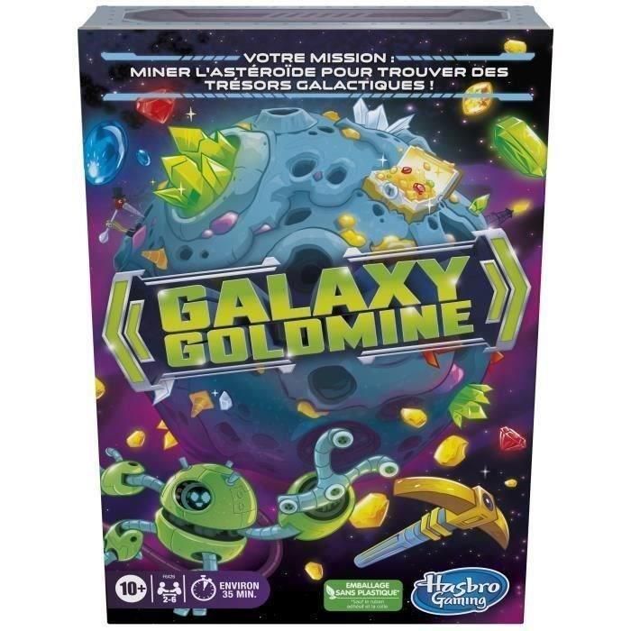 Hasbro HAS5010996196033 Galaxy Goldmine Juego de cartas de estrategia familiar para niños, adolescentes y adultos Hasbro HAS5010996196033 Galaxy Goldmine Juego de cartas de estrategia familiar para niños, adolescentes y adultos