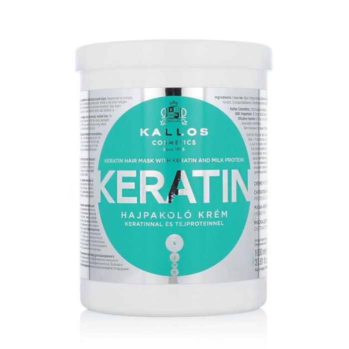 Kallos Mascarilla de Queratina para Cabello 1 Litro Kallos Mascarilla de Queratina para Cabello 1 Litro