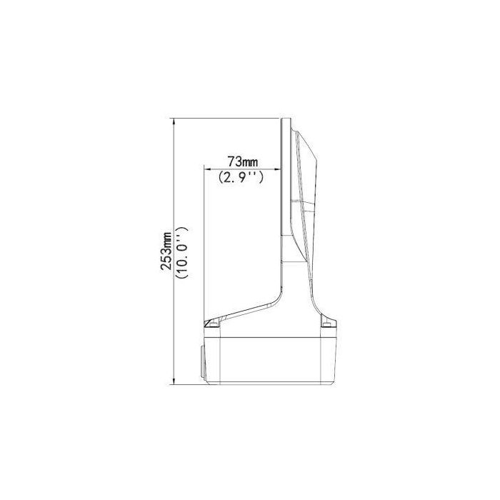 ALLNET Wallmount with Junctionbox/Wandmontag for ALL-CAM2495-LVEFN 2