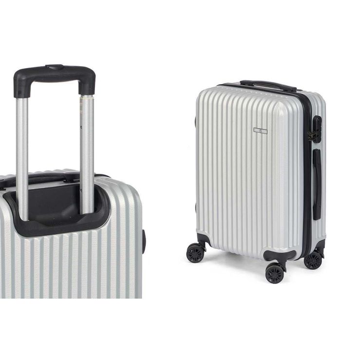 Set 3 Maletas ABS Gris Claro Arte Regal - 49x76x30 cm, 67x45x26 cm, 57x38x23 cm 2 Set 3 Maletas ABS Gris Claro Arte Regal - 49x76x30 cm, 67x45x26 cm, 57x38x23 cm 2