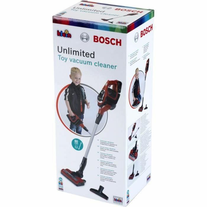 Klein 6808 Aspiradora de Juguete Bosch Unlimited 3 en 1 Roja 4 Klein 6808 Aspiradora de Juguete Bosch Unlimited 3 en 1 Roja 4
