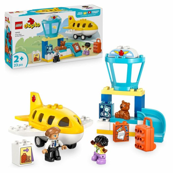 Primera vez en el aeropuerto lego duplo town 8 Primera vez en el aeropuerto lego duplo town 8