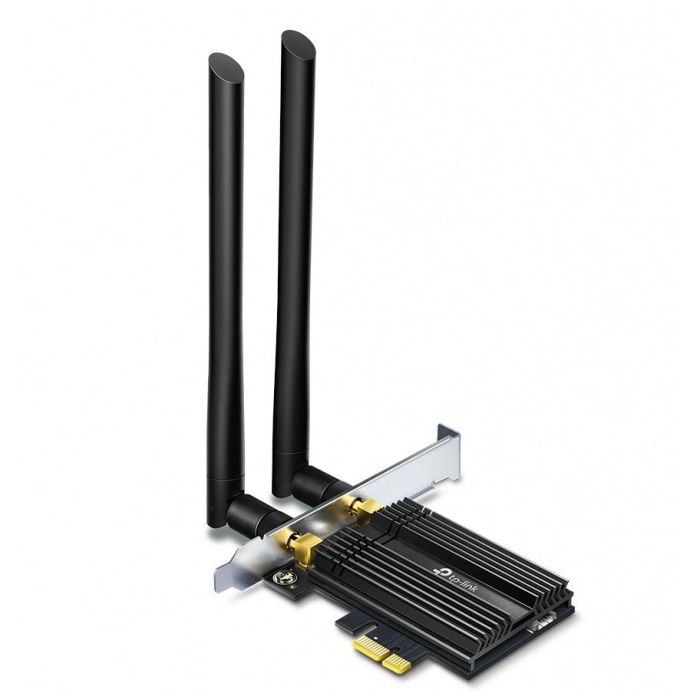 TP-Link Archer TX50E Adaptador Wi-Fi 6 (802.11ax) Bluetooth 5.0 PCIe Doble Banda 2.4/5GHz con Antenas Alta Ganancia para PC Gaming 0 TP-Link Archer TX50E Adaptador Wi-Fi 6 (802.11ax) Bluetooth 5.0 PCIe Doble Banda 2.4/5GHz con Antenas Alta Ganancia para PC Gaming 0