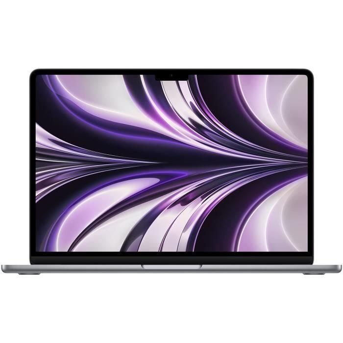 Apple - MacBook Air M2 de 13,6'' - 16 GB de RAM - 256 GB de almacenamiento - CPU de 8 núcleos - GPU de 8 núcleos - Gris espacial