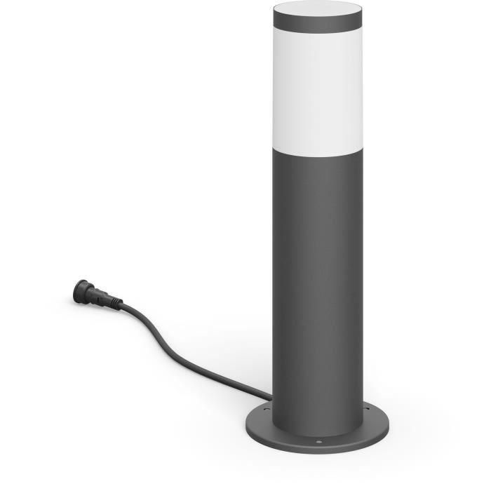 Terminal exterior PHILIPS Utrecht, bajo voltaje 6W, 2700K - Antracita 1