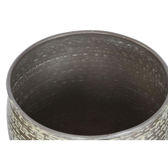 DKD Home Decor Macetero Mundra Verde 39x39x33 cm Set de 4 Hecho a mano 1 DKD Home Decor Macetero Mundra Verde 39x39x33 cm Set de 4 Hecho a mano 1