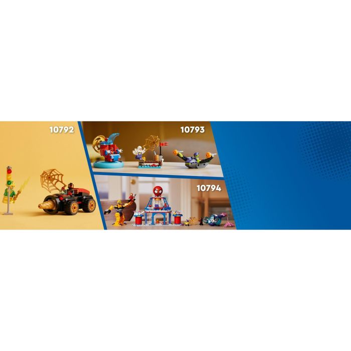 LEGO 10794 Marvel Spidey y sus increíbles amigos Sede del tirador web del equipo Spidey 8