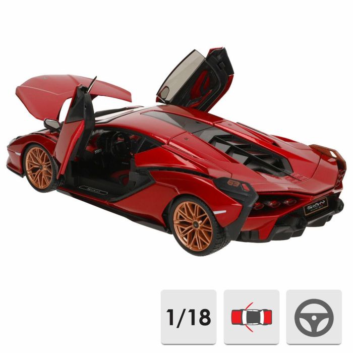 Coche Bburago GT-Lamborghini Sian FKP 37 1:18 5 Coche Bburago GT-Lamborghini Sian FKP 37 1:18 5
