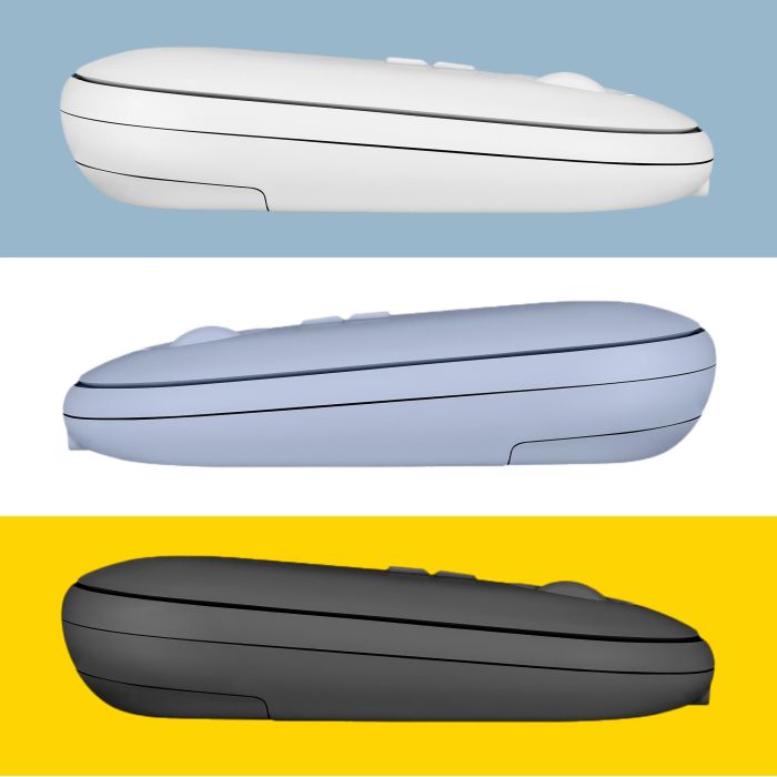 Phoenix technologies Rebble Ratón Inalámbrico Bluetooth y Wireless 2.4 Ghz hasta 1600 DPI 6