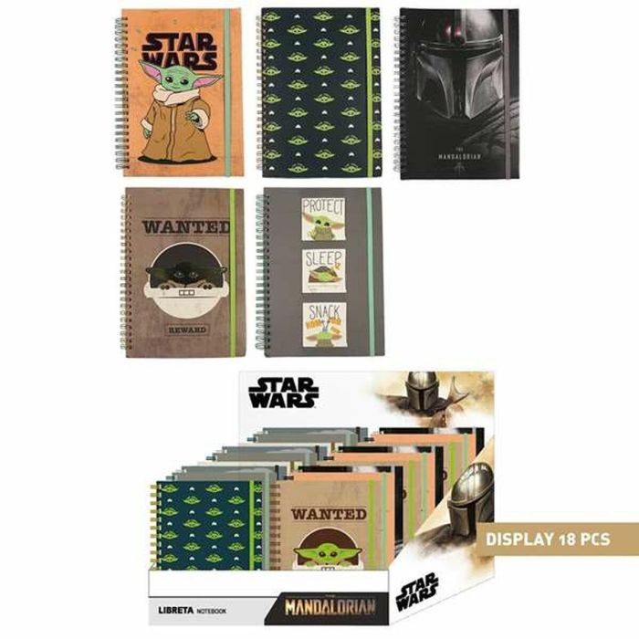 Libreta display the mandalorian the child a5 Libreta display the mandalorian the child a5
