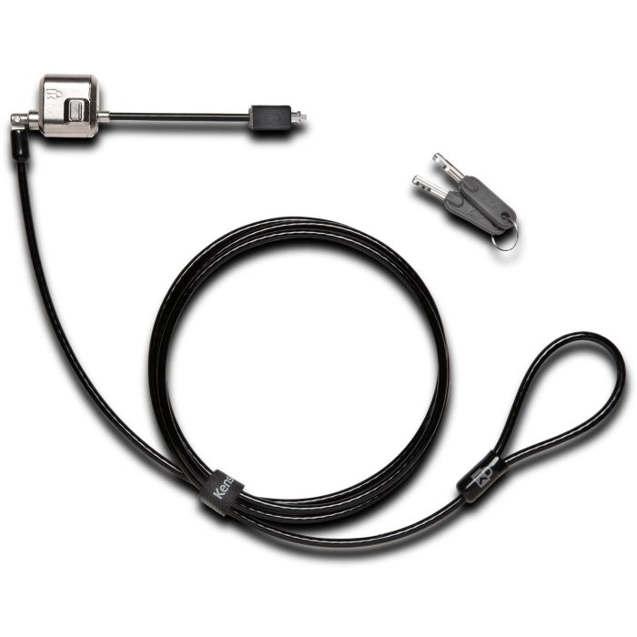 Kensington Candado Móvil MiniSaver con Llave, 1.8m, Acero al Carbón, Negro 9