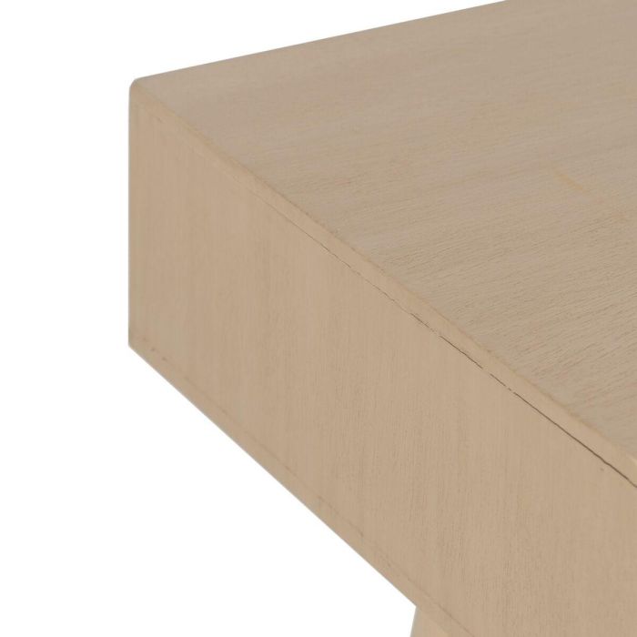 Consola Natural Madera de pino Madera MDF 90 x 35 x 75 cm 4