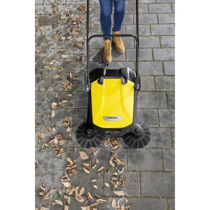 Karcher Barredora mecánica S 4 Twin - Amarillo y negro 1