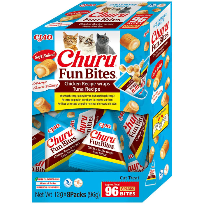 Churu Cat Fun Bites Receta Atún 12x8 gr