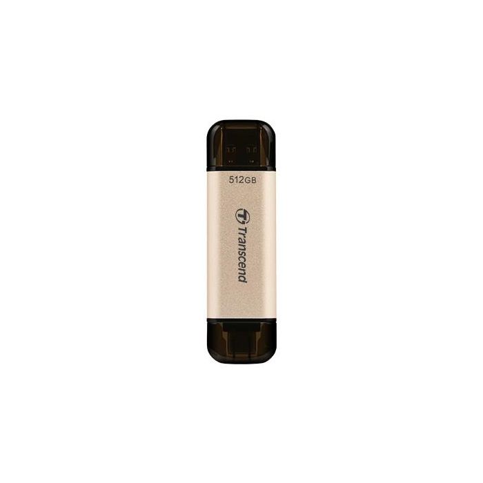 Transcend JetFlash 930C Memoria USB 512GB USB 3.2 Gen 1 (Tipo-A/C) Velocidad Lectura 420MB/s Escritura 400MB/s Oro 0 Transcend JetFlash 930C Memoria USB 512GB USB 3.2 Gen 1 (Tipo-A/C) Velocidad Lectura 420MB/s Escritura 400MB/s Oro 0
